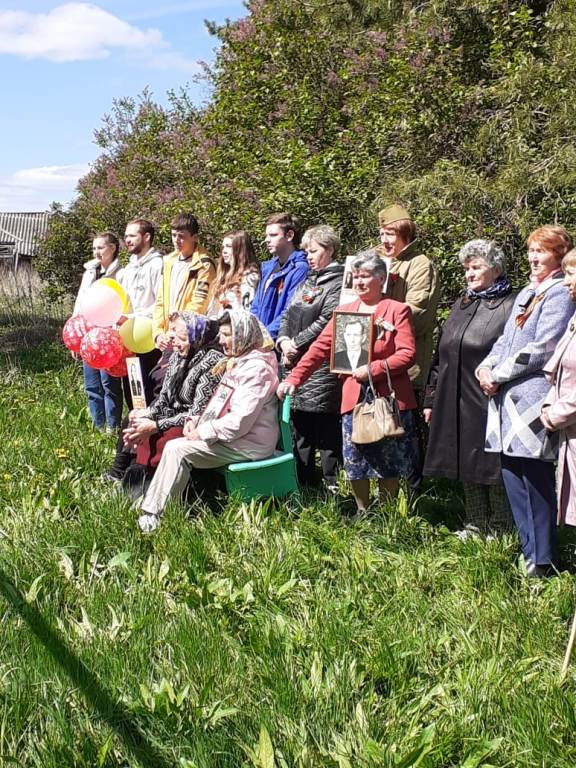 Празднование Дня Победы.